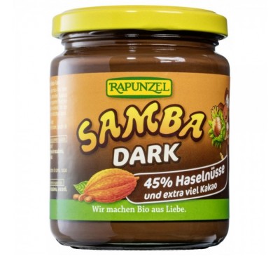 Crema Samba dark VEGAN bio Rapunzel, 250g